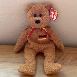 Ty Germania Beanie Baby Bear